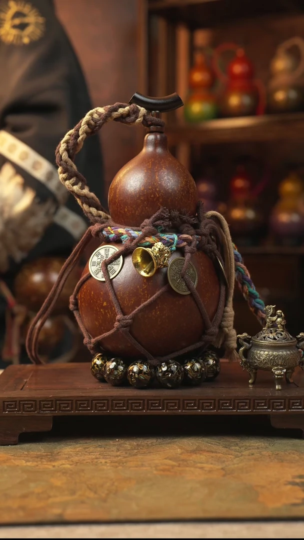 295大漆一物一拍记葫堂出品【不带手串】