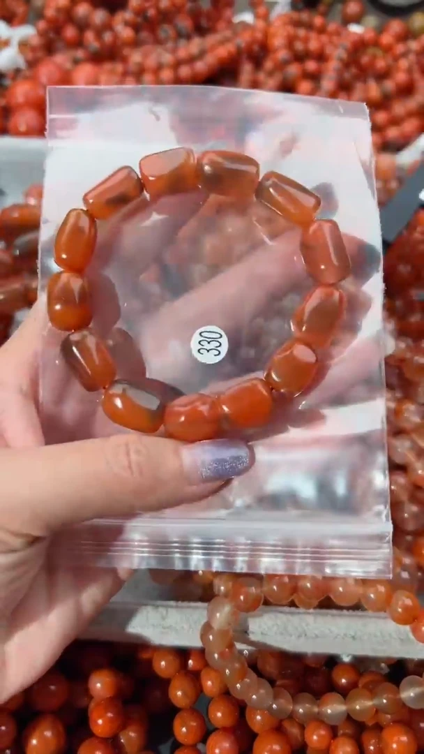 【闪购商品】南红玛瑙手串未镶嵌9+