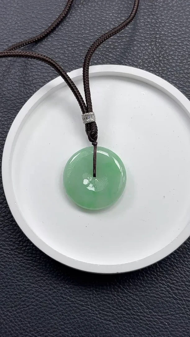 颈饰未镶嵌翡翠YM1078-3 平安扣