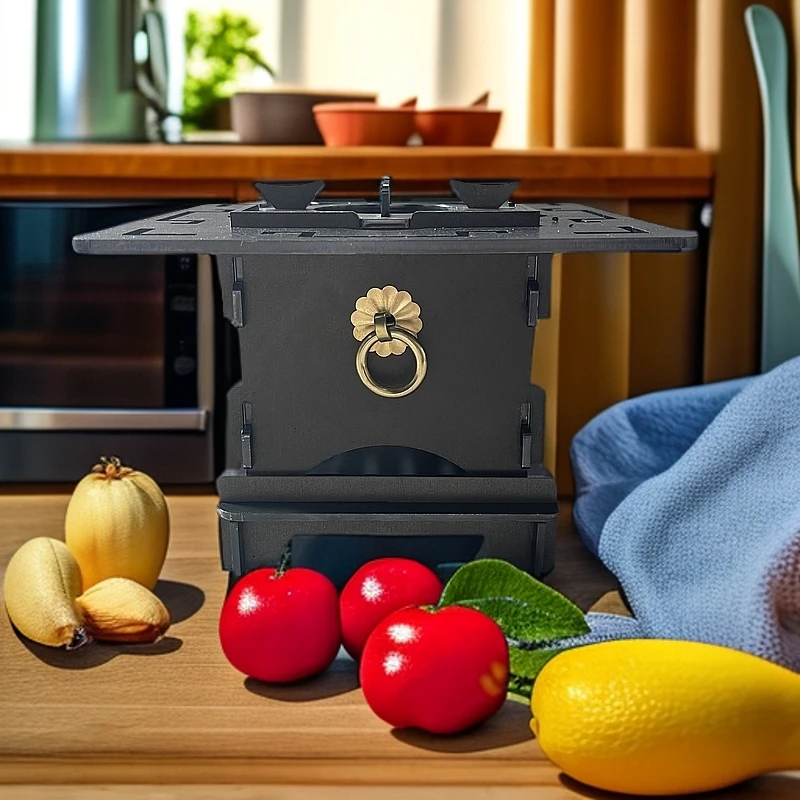 经典小炉迷你茶炉围炉煮茶工艺品茶桌摆件可拆卸易收纳