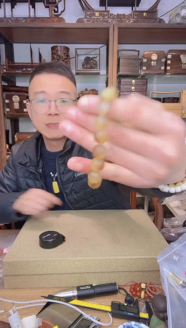 【闪购商品】乌木类书架563可可1.2单圈手串