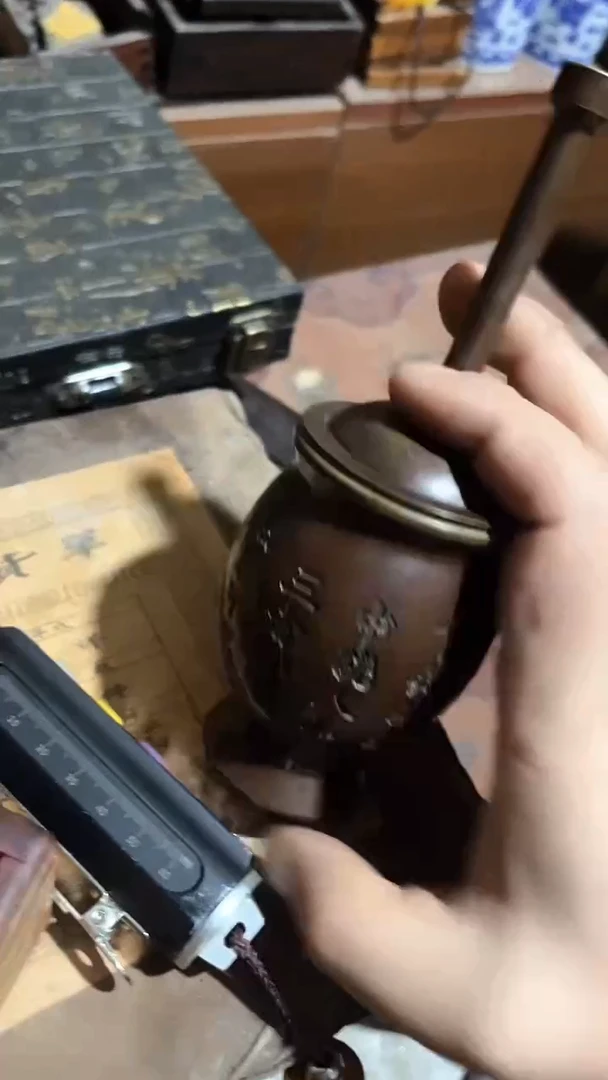 木闪电购链接精品摆件捣药管