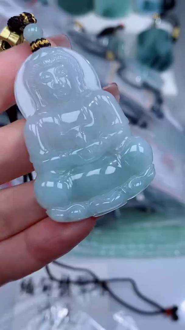 颈饰未镶嵌翡翠吊坠