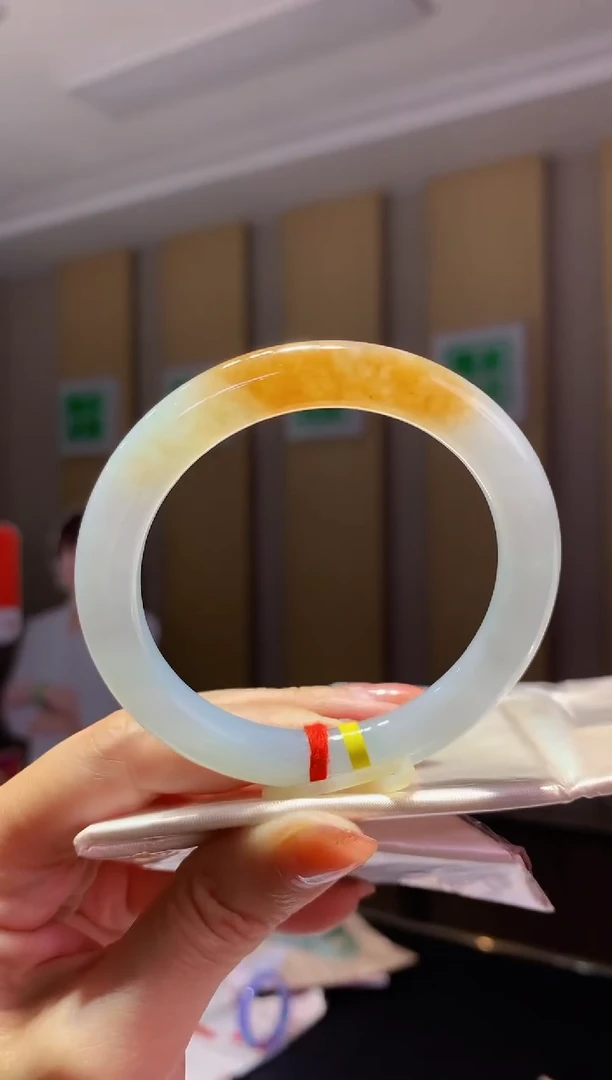 未镶嵌手镯翡翠-C1 圈口 53.9