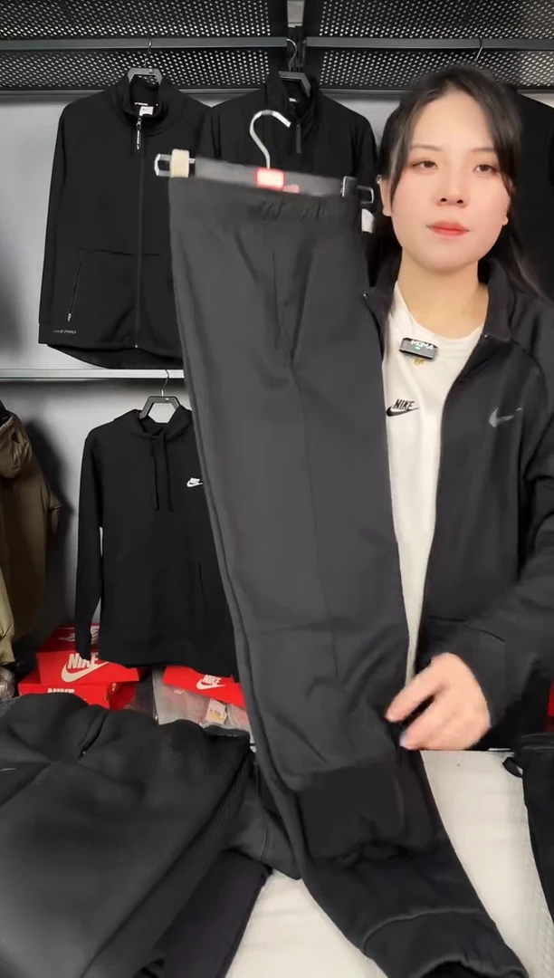 932256黑标薄绒束脚裤 2XL码170-200斤