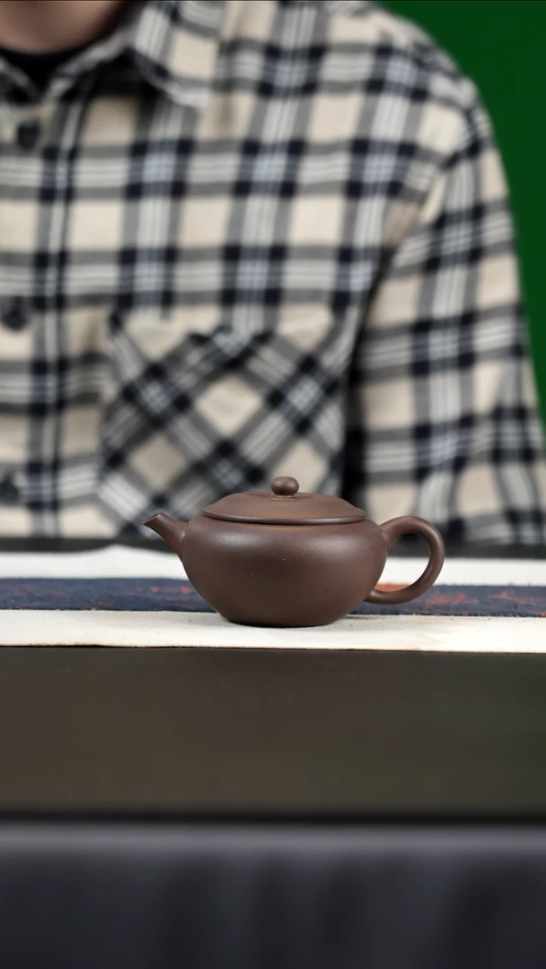茶壶紫砂高岩紫泥，130cc