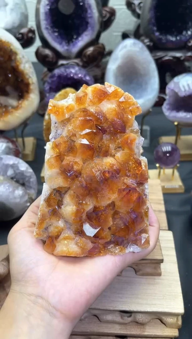 未镶嵌大型摆件（非配饰）紫晶542号摆件