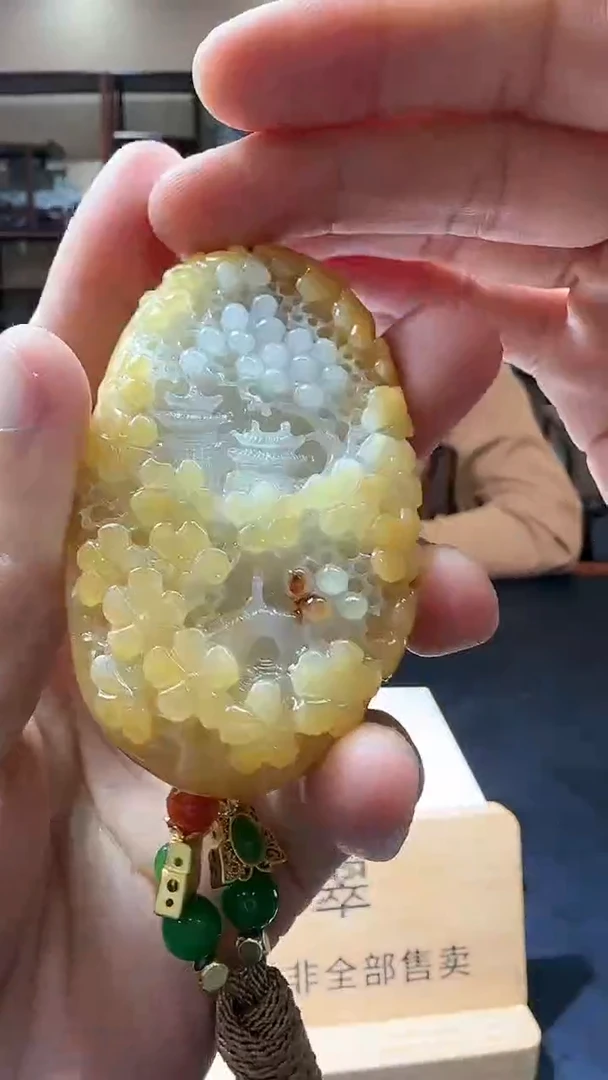 【闪购商品】定制翡翠未镶嵌L-@@SXSN21071