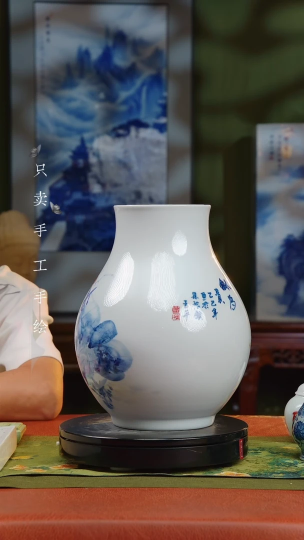瓷片景德镇手工手绘陶瓷