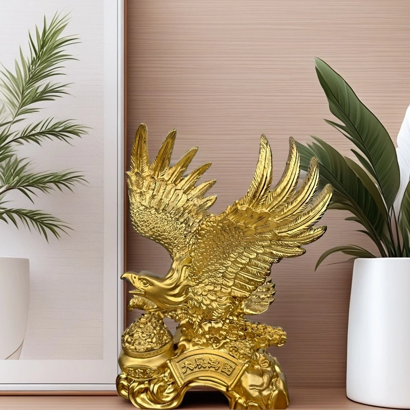 【鹏程万里】雄鹰摆件创意家居装饰品北欧风客厅电视柜上摆件