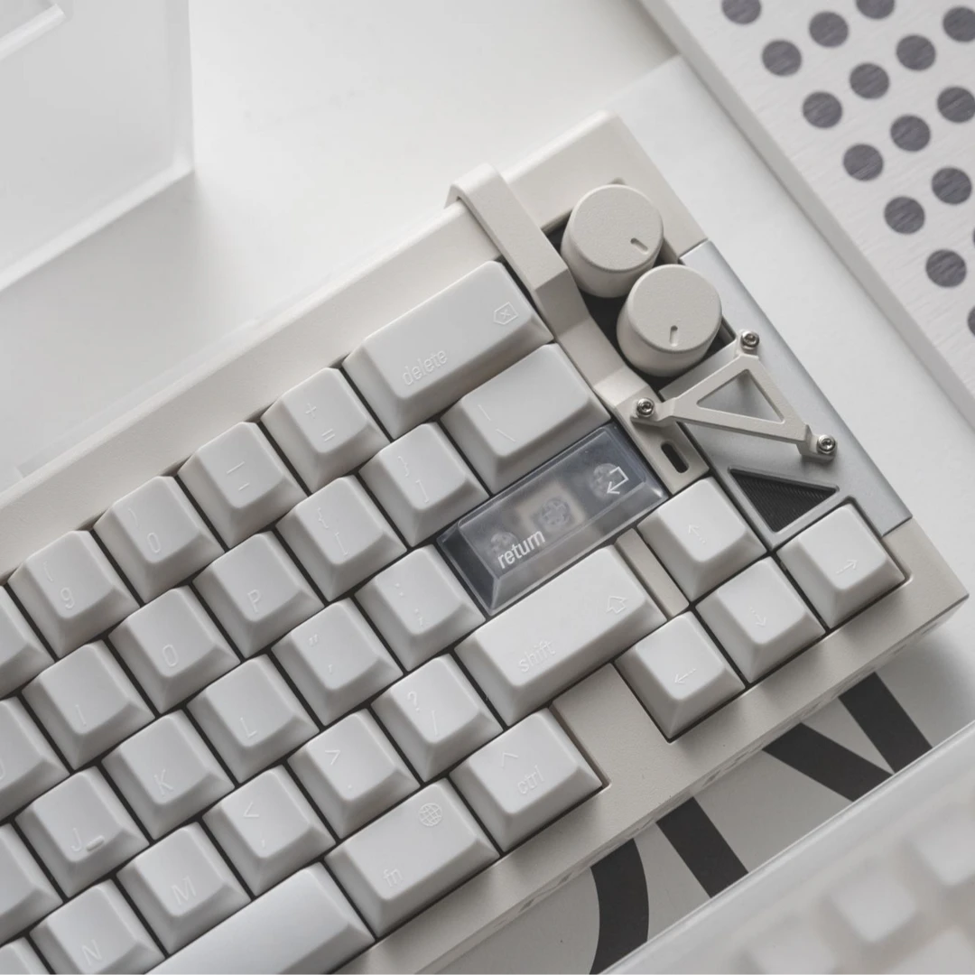 LeleLab 北海道白键帽电竞游戏白色个性