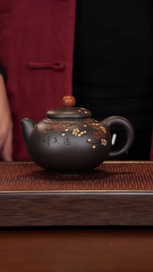 茶壶紫砂挑**剑徐壶记精品紫砂壶