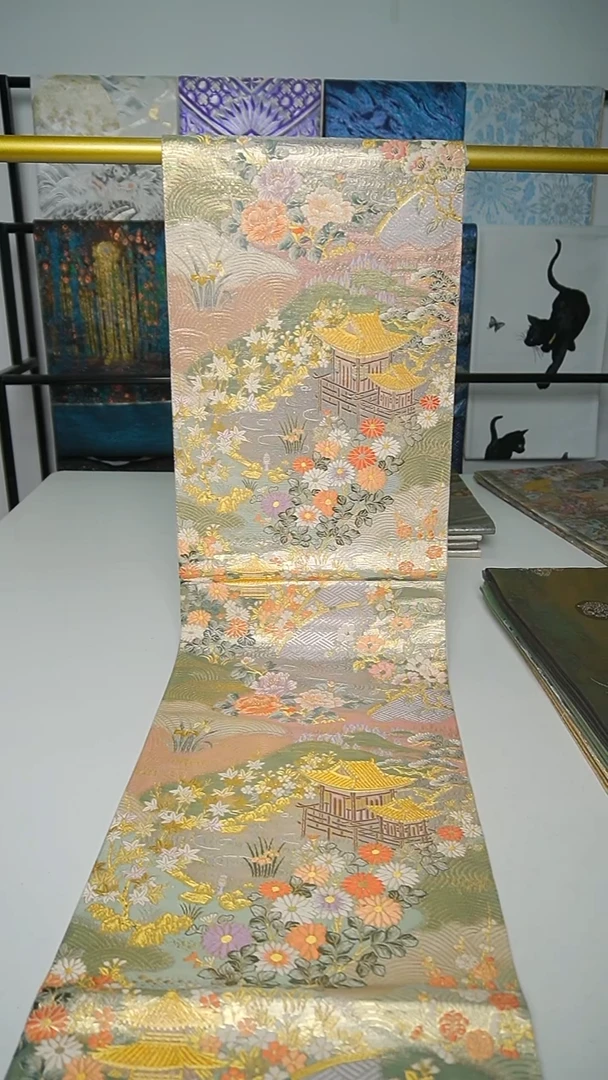 织绣织锦47风景花卉