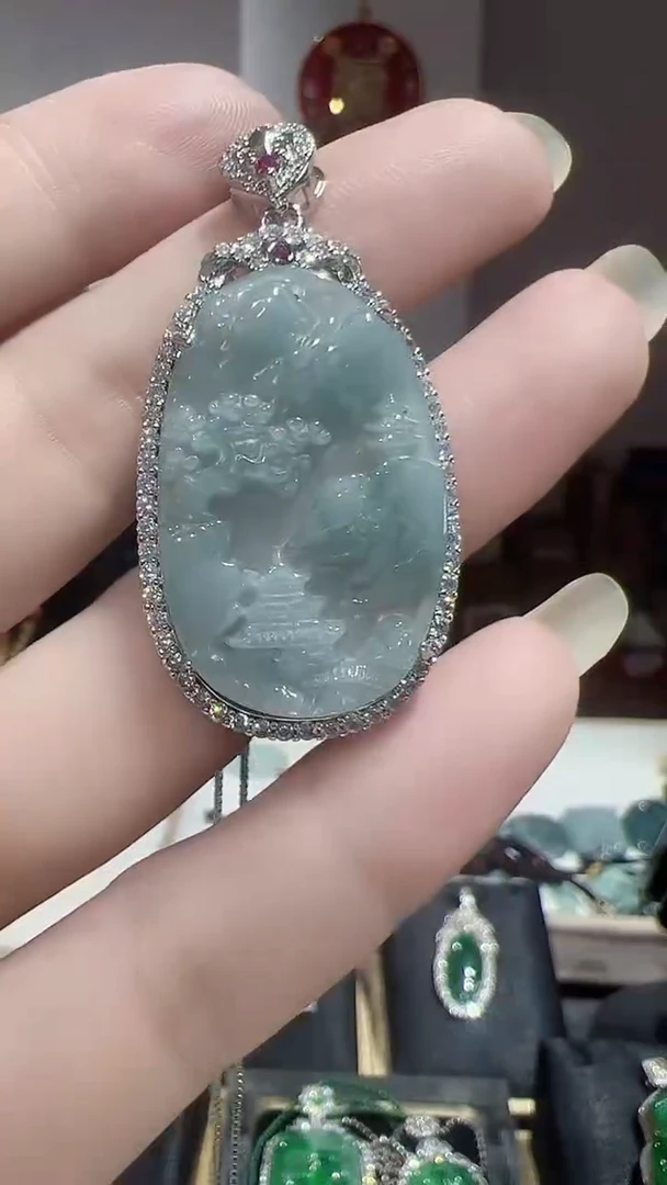 颈饰未镶嵌翡翠2025110487