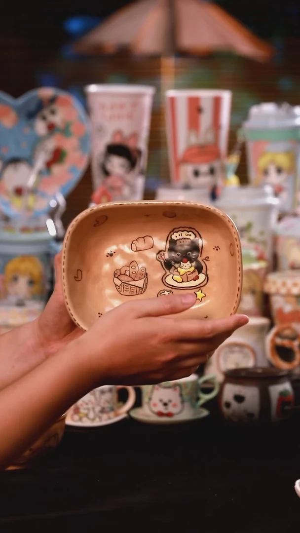 其他景德镇釉下彩手绘设计师款陶瓷