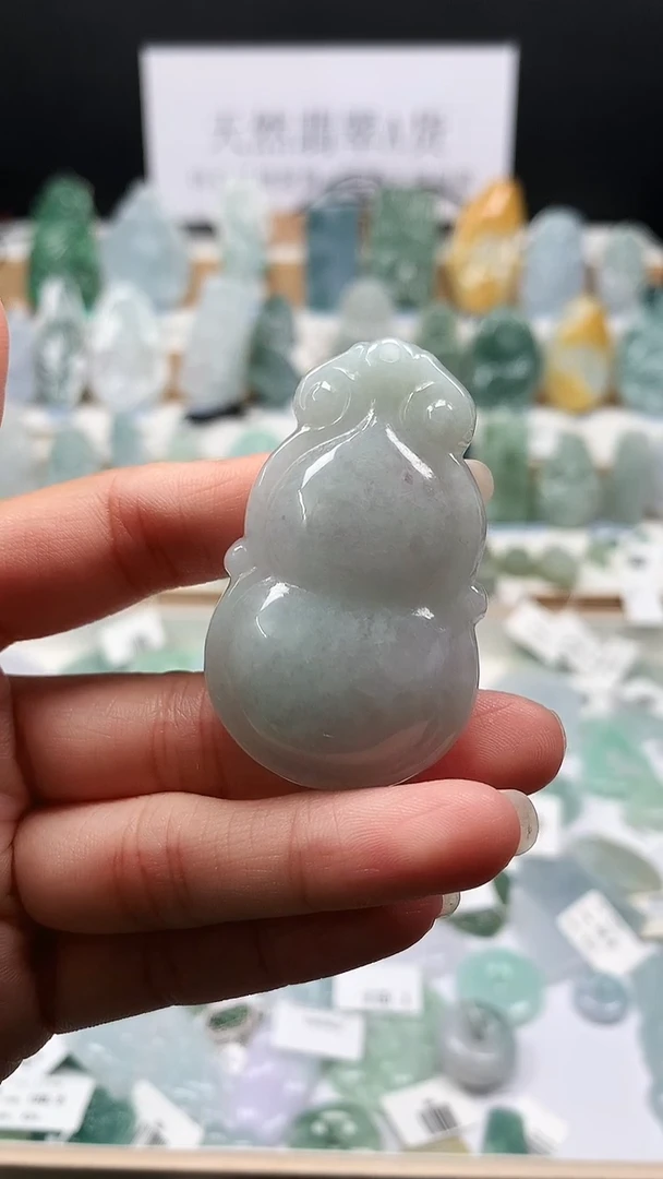 吊坠(不含链)未镶嵌翡翠60大葫芦