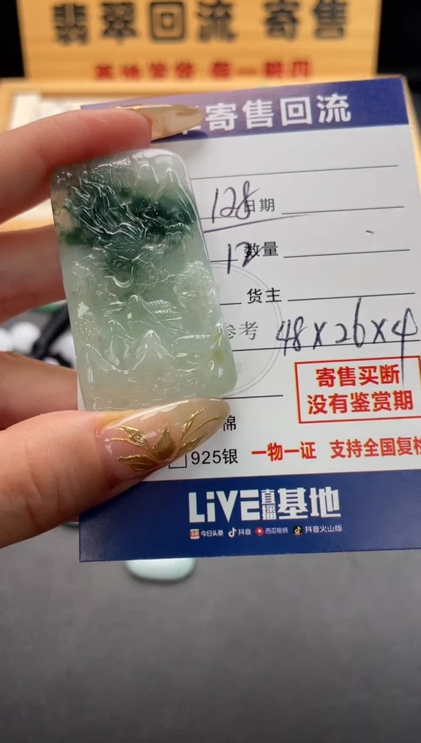 颈饰未镶嵌翡翠10146627