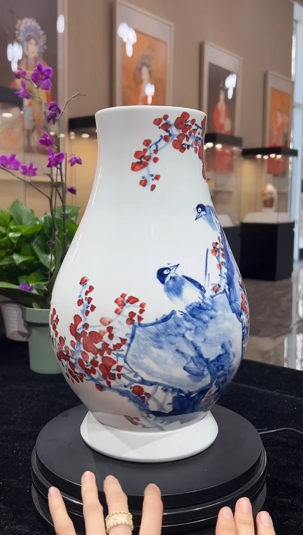 其他瓷崔景哲-瓷器-C小-梅开五福