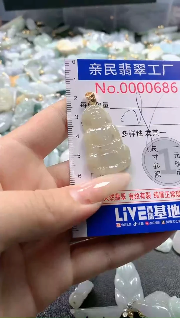 【闪购商品】翡翠吊坠(不含链)未镶嵌686