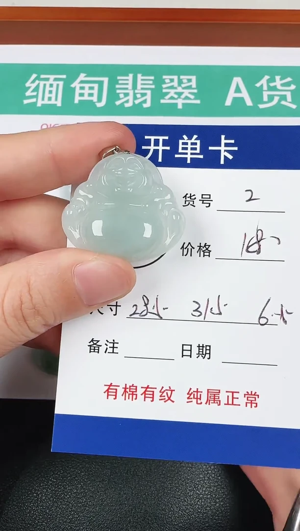 吊坠(赠链)未镶嵌翡翠2