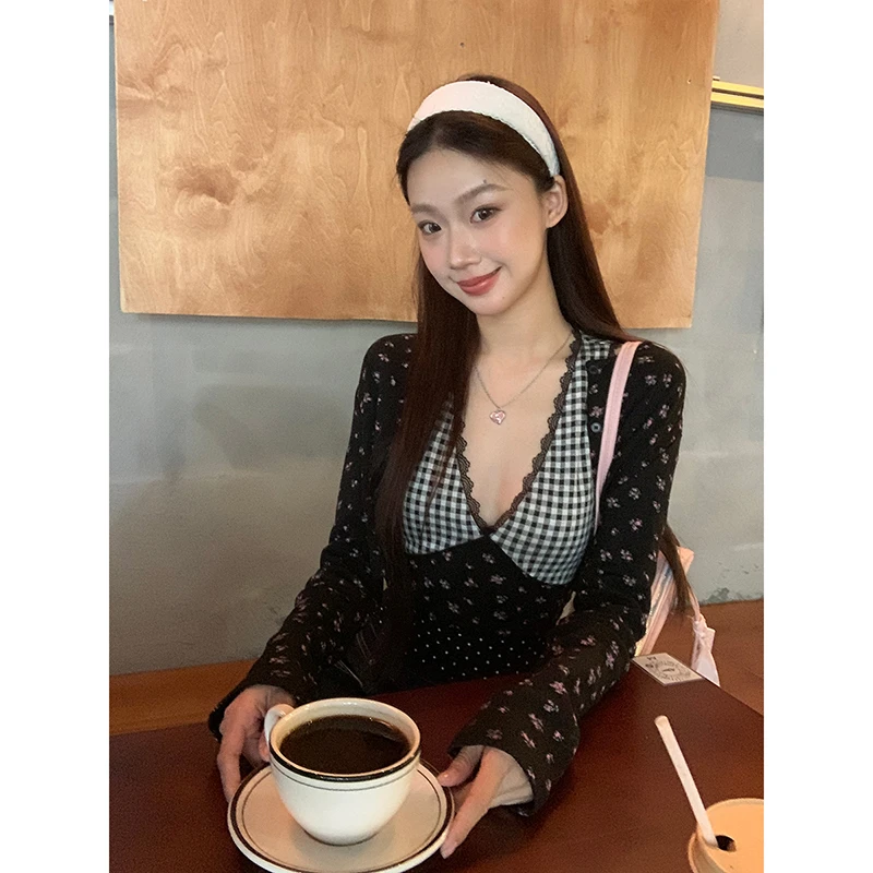 【秘密花园外套】针织镂空长袖上衣显瘦气质法式小众开衫251N0843-W