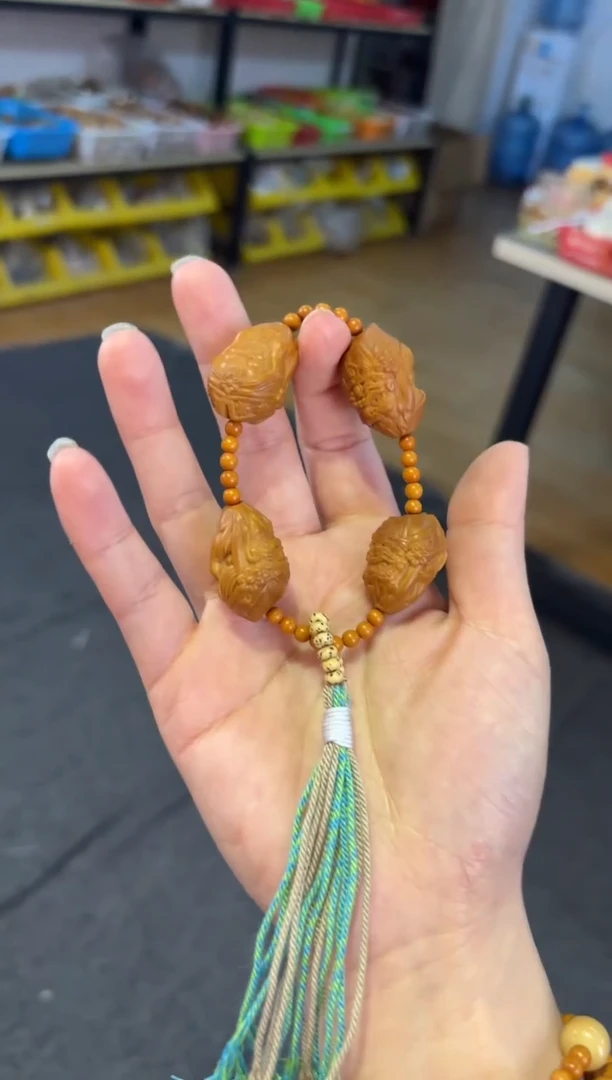 【闪购商品】菩提根/象牙果吊坠 橄榄核扎基拉姆手串