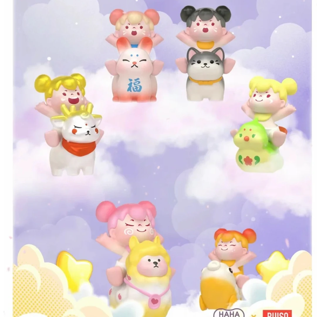 【谁是楼王】三小毛棉柔巾WOOW小玩伴的欢乐出游等潮玩盲盒代拆