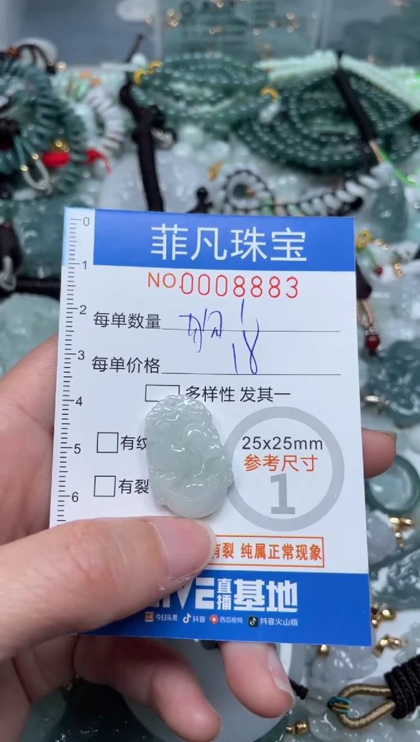 【闪购商品】翡翠颈饰未镶嵌00..8883
