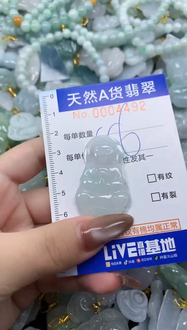 翡翠未镶嵌颈饰天然A货翡翠