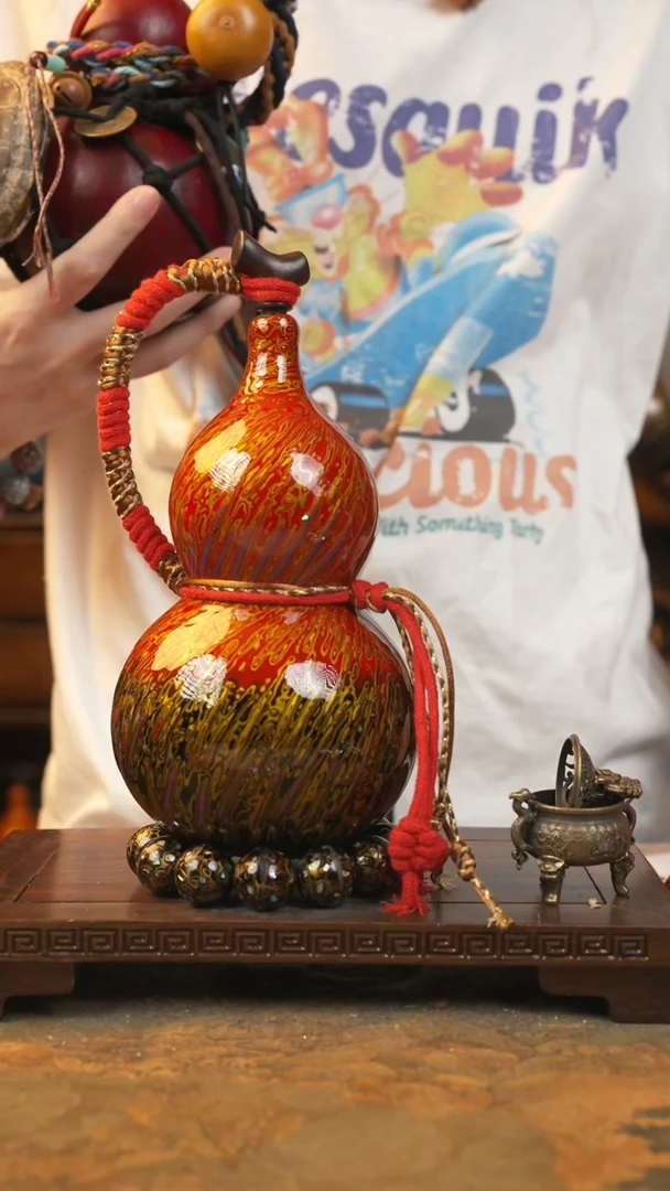 254大漆一物一拍记葫堂出品【不带手串】