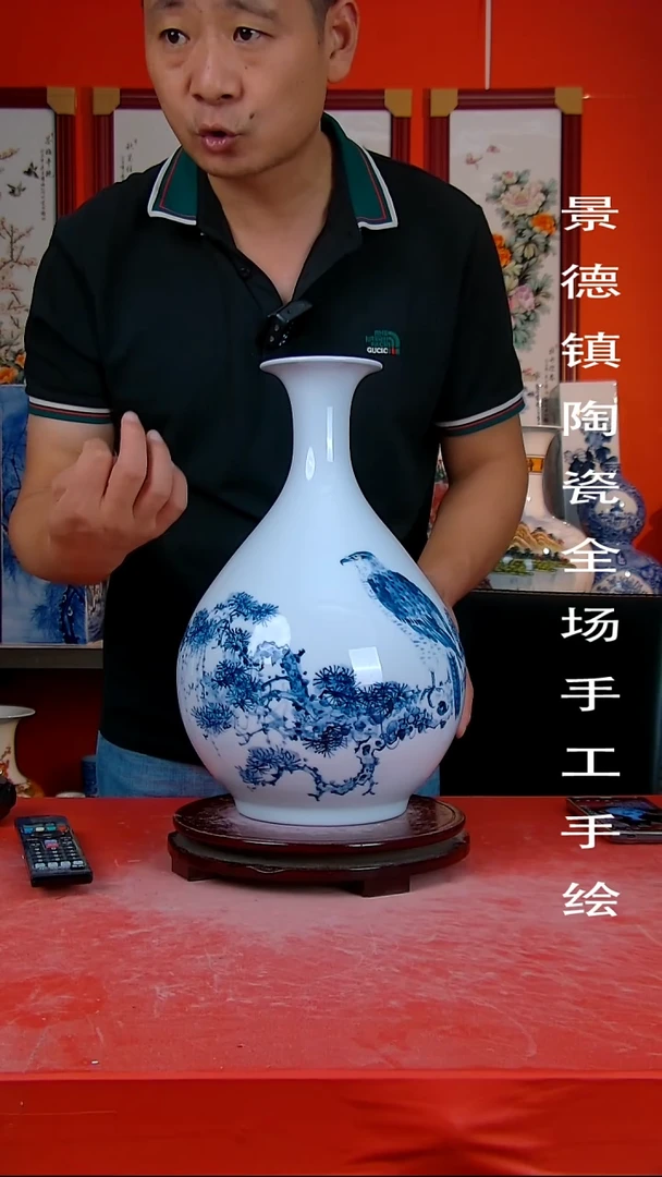 摆件景德镇陶瓷 全场手工手绘9