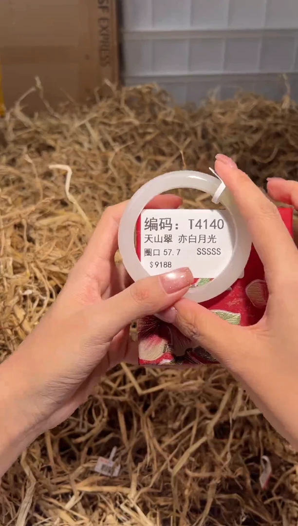 未镶嵌手镯石英质玉T4140