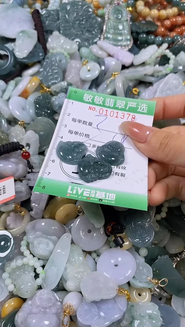 【闪购商品】翡翠颈饰未镶嵌闪购链接0101378