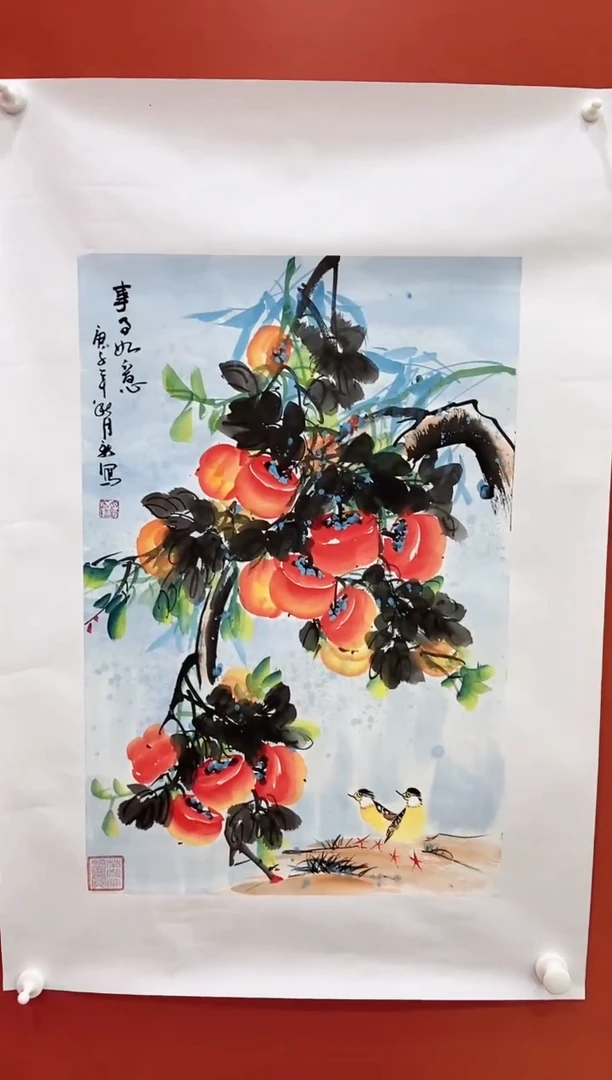 国画王月新国画作品