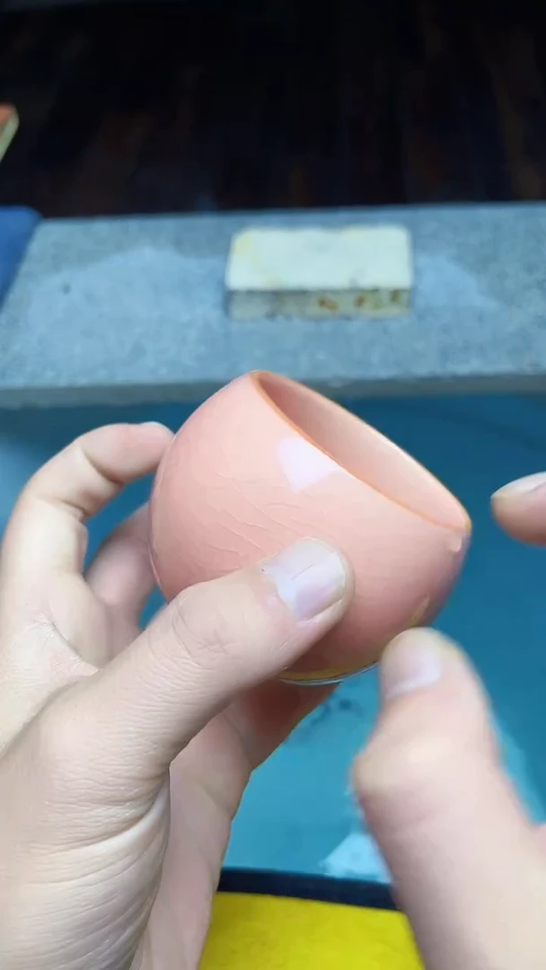 【闪购商品】茶盏高端茶器主人杯粉色