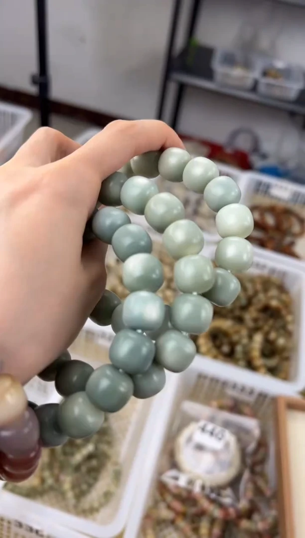 手串菩提根/象牙果卡14桶珠手串324