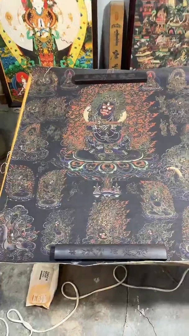 卷轴画卷轴唐卡商品