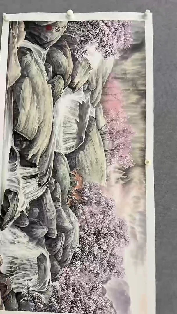 国画李纲-8平尺-国画作品