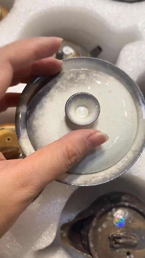 盖碗1号容量60-80ML高白泥 瑕疵