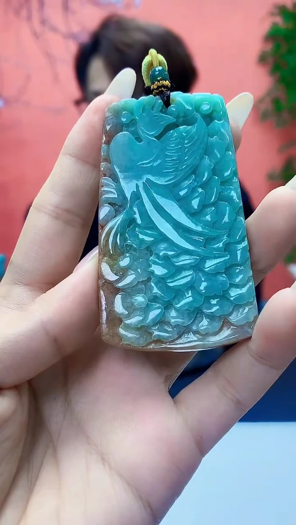 未镶嵌定制翡翠5159ty-毛货挂件69