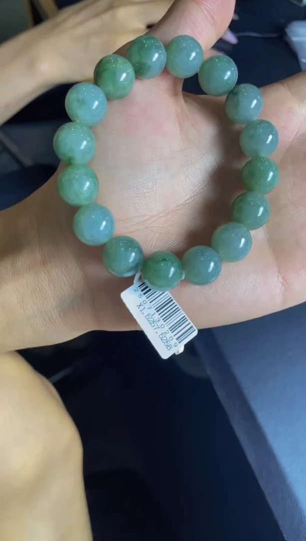 手链翡翠未镶嵌海***:珠串