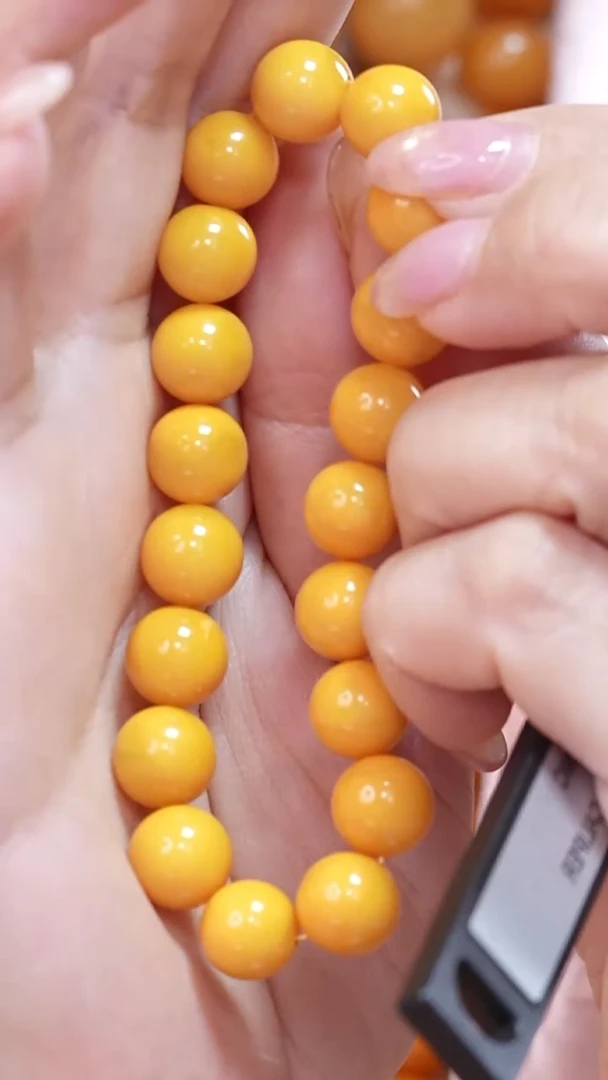 蜜蜡颈饰未镶嵌111-9551天然蜜蜡珠宝奇石云端妖孽全部保真