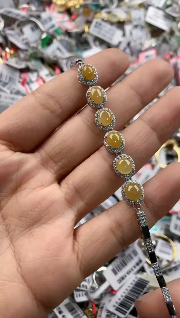 银S925镶嵌戒指翡翠888---1