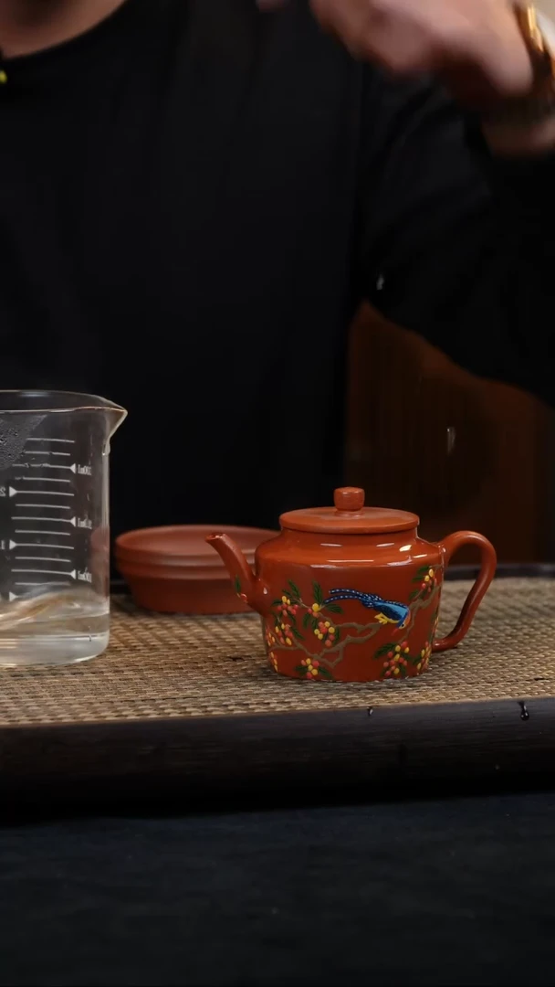 【闪购商品】紫砂茶壶紫砂朱泥茶壶160cc