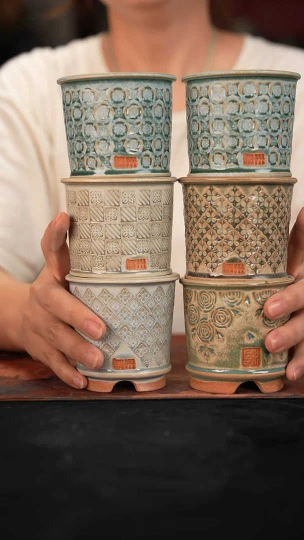 6-22-038 花盆口径 6.5-7 混发1个