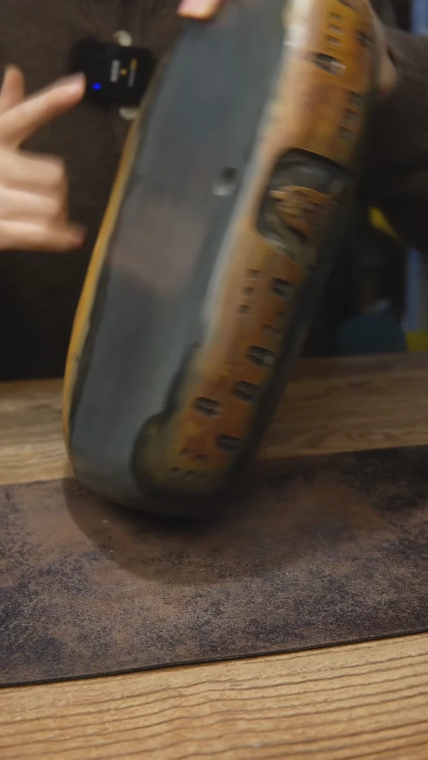 手刻歙砚茶盘815