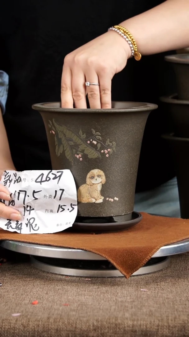 紫砂花盆紫砂花盆4627+z