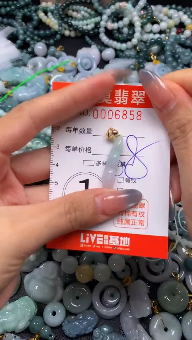 颈饰未镶嵌翡翠闪购006858