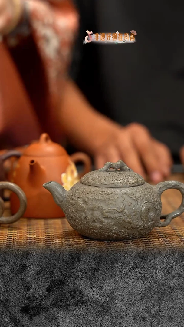 茶壶紫砂紫砂 宜兴紫砂 CRY 隐龙供春1