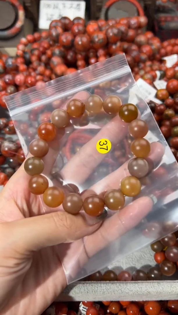 未镶嵌手串南红玛瑙12+
